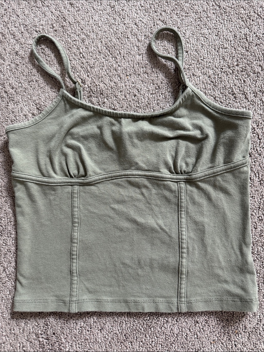 Ambiance Olive Green Tank Cami